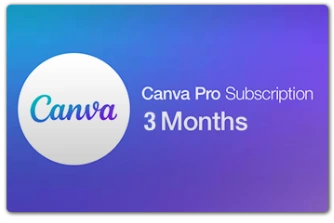 اشتراكCanva Pro 3 Month Subscription (Global)